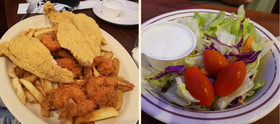 Baytown Seafood Restaurant Menu